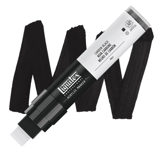 Акриловый маркер Liquitex, Paint Marker 15 мм, №337 Carbon Black 