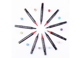 Набор маркеров SANTI professional, спиртовые, в сумке, 60 шт-foto4