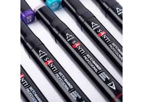 Набор маркеров SANTI professional, спиртовые, в сумке, 60 шт-foto3