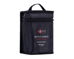 Набор маркеров SANTI professional, спиртовые, в сумке, 24 шт