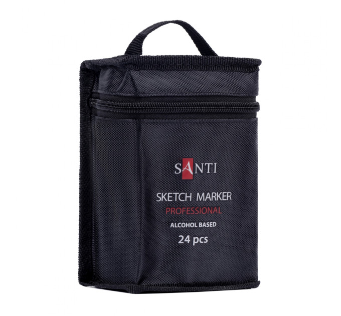 Набор маркеров SANTI professional, спиртовые, в сумке, 24 шт