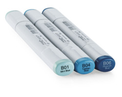 Маркеры Copic Sketch Set Color Fusion 6 3 шт 21075656-foto2