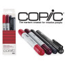 Маркеры Copic Ciao Set Doodle Pack Red 2+1+1 шт 22075641