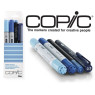 Маркери Copic Ciao Set Doodle Pack Blue 2+1+1 шт 22075645