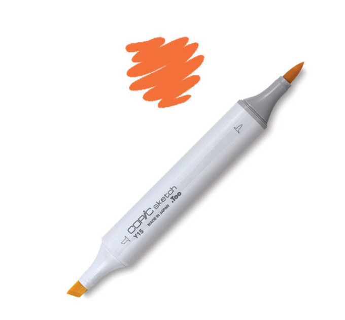 Маркер Copic Sketch YR-07 Cadmium orange оранжевий кадмій