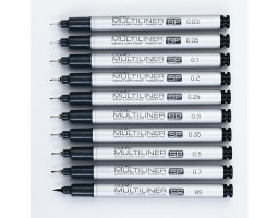 Лайнер Copic Multiliner 0,03мм.-foto2