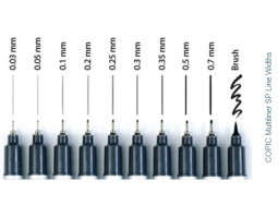 Лайнер Copic Multiliner 0,03мм.-foto4