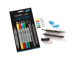 Маркеры Copic Ciao 5+1, яркие цвета + лайнер 22075550-foto3