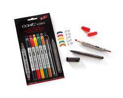 Маркеры Copic Ciao набор Hues маркеры 5+1 лайнер 22075551-foto2