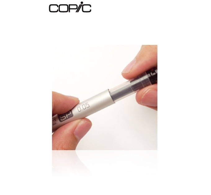 Заправка-картридж COPIC Refill cartridge серии В (0,2 - 0,7 и "кисть" B)
