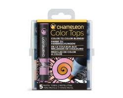 Набор блендеров Chameleon 5 шт Pastel Tones пастельные тона CT4501-foto2