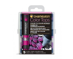 Набор блендеров Chameleon 5 шт Floral Tones флора тона CT4512-foto3