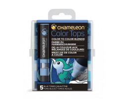Набор блендеров Chameleon 5 шт Blue Tones голубые тона CT4513-foto2
