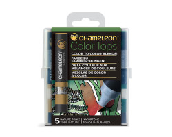 Набор блендеров Chameleon 5 шт Nature Tones природные тона CT4514-foto2