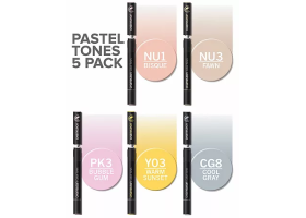 Chameleon маркеры набор 5 шт - Pastel Tones (пастельные тона) CT0501-foto2