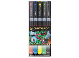 Chameleon маркеры набор 5 шт - Primary Tones (основные тона) CT0502