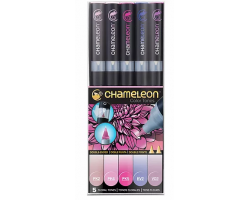 Chameleon маркеры набор 5 шт - Floral Tones (растительные тона) CT0512