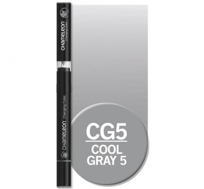 Маркер Chameleon Cool Grey 5 (холодный серый) CG5