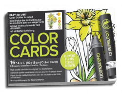 Раскраска Chameleon Color Cards Flowers CC0102-foto4