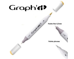Двосторонній маркер Graphit Brushmarker, Лаванда - 6140 арт GI86140-foto6