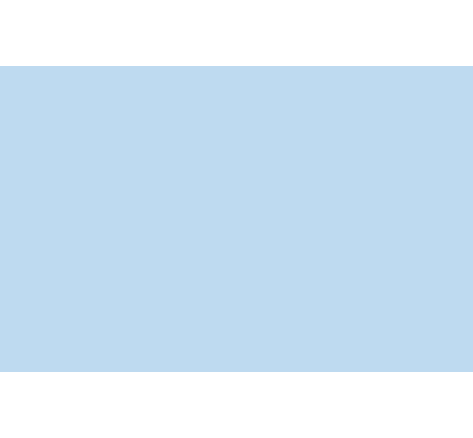 Двусторонний маркер Graphit Brushmarker, Небесно-голубой - 7125