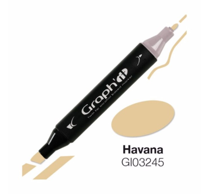 Маркер Graphit двосторонній Гавана арт GI03245