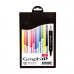 Маркеры Graphit в наборах Classic, Классические цвета, 12 шт - GI00120