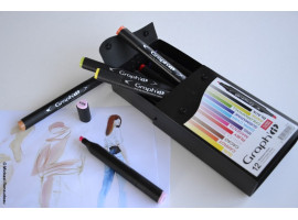 Маркеры Graphit в наборах Classic, Классические цвета, 12 шт - GI00120-foto2