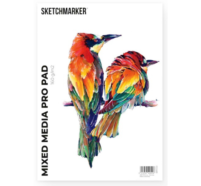Альбом для маркерів A5 Sketchmarker Mixed Media Pro Pad 30 аркушів, 160 г