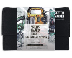 Набор маркеров SketchMarker Brush Промышленный дизайн 24 шт, SMB-24IND-foto2