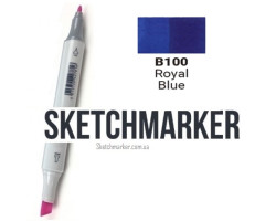 Маркер Sketchmarker B100 Royal Blue (Королівський синій) SM-B100-foto2