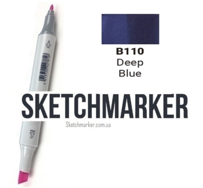 Маркер Sketchmarker Deep Blue (Глубокий синий), SM-B110