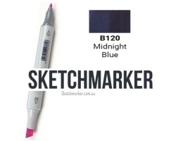 Маркер SketchMarker B120 Північний синій SM-B120-foto2