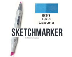 Маркер Sketchmarker B31 Blue Laguna (Синя Лагуна) SM-B31-foto2