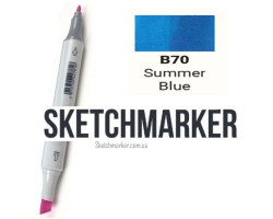 Маркер Sketchmarker B70 Summer Blue (Літній синій) SM-B70-foto2