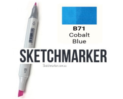 Маркер Sketchmarker B71 Cobalt Blue (Блакитний кобальт) SM-B71-foto2