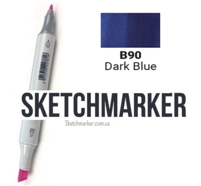 Маркер Sketchmarker Dark Blue (Тёмный синий), SM-B090