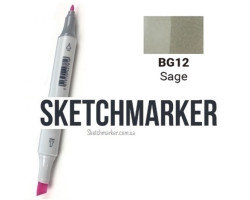Маркер Sketchmarker BG12 Sage (Шалфей) SM-BG12-foto2