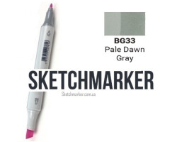 Маркер Sketchmarker BG33 Pale Dawn Gray (Блідно-сірий світанок) SM-BG33-foto2