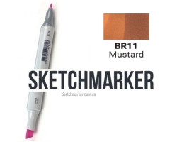 Маркер Sketchmarker BR11 Mustard (Гірчиця) SM-BR11-foto2
