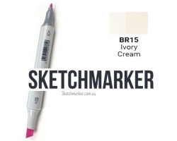 Маркер Sketchmarker BR15 Ivory Cream (Кремовий) SM-BR15-foto2