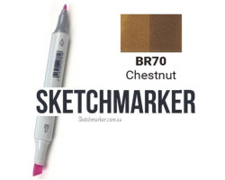 Маркер SketchMarker BR70 Каштан SM-BR70-foto2