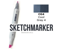 Маркер Sketchmarker Поштучно SKETCHMARKER Cool gray 4 (Прохладный серый 4), SM-CG04-foto2