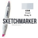 Маркер Sketchmarker Cool Gray 8 (Прохладный серый 8), SM-CG08