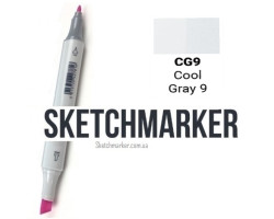 Маркер Sketchmarker Поштучно SKETCHMARKER Cool gray 9 (Прохладный серый 9), SM-CG09-foto2