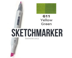 Маркер Sketchmarker G11 Yellow Green (Жовто зелений) SM-G11-foto2