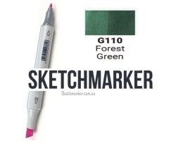 Маркер Sketchmarker G110 Forest Green (Зелений ліс) SM-G110-foto2