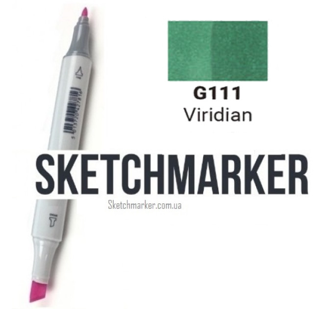 Маркер Sketchmarker Viridian (Голубовато зеленый), SM-G111