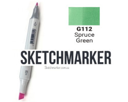 Маркер Sketchmarker G112 Spruce Green (Зелена ялина) SM-G112-foto2