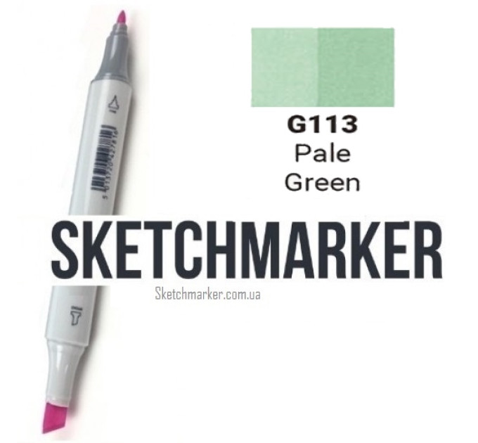 Маркер Sketchmarker Pale Green (Бледно зеленый), SM-G113